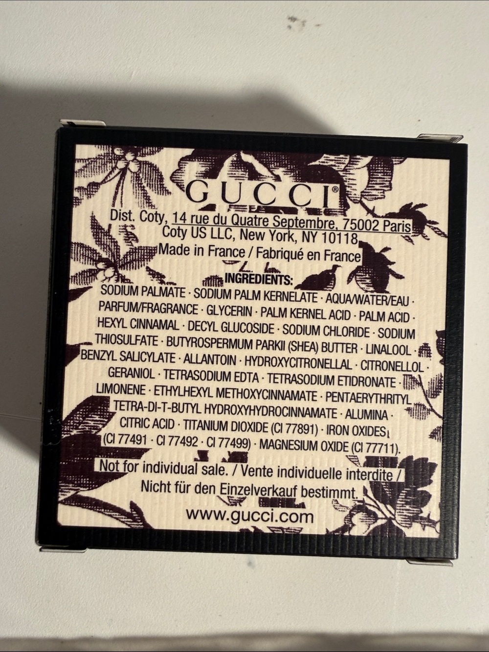 Gucci Bloom Y3 Cosmetic Pouch and Siap - Picture 2 of 2
